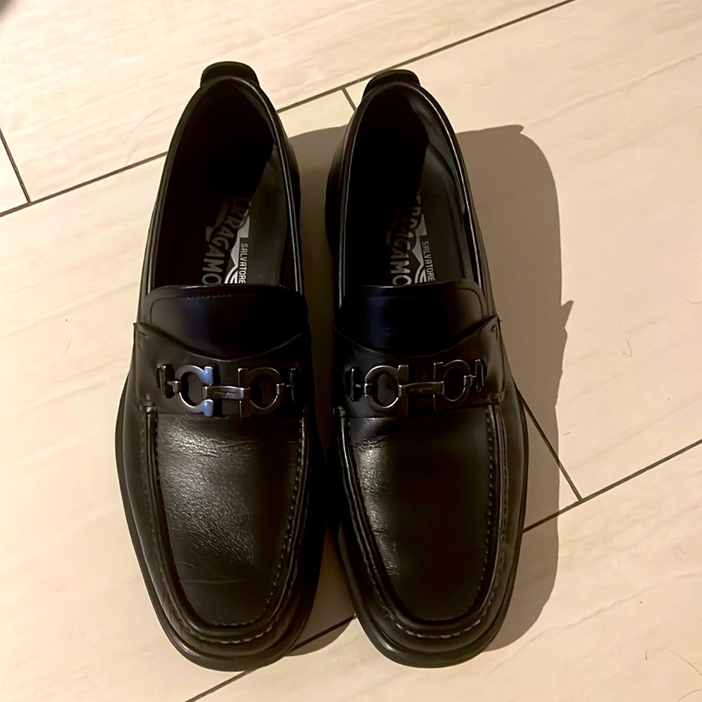 Salvatore Ferragamo Moccasin with Gancini Ornament